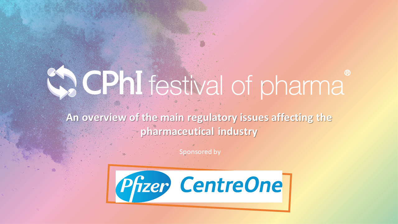 An overview of the main regulatory issues affecting the pharmaceutical industry